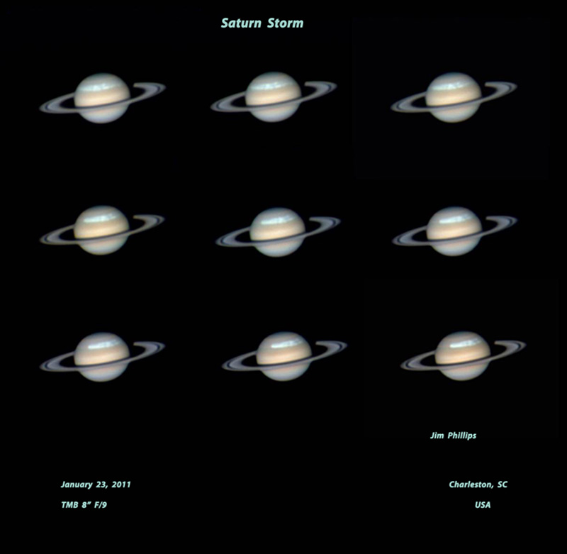 Saturn Storm Montage