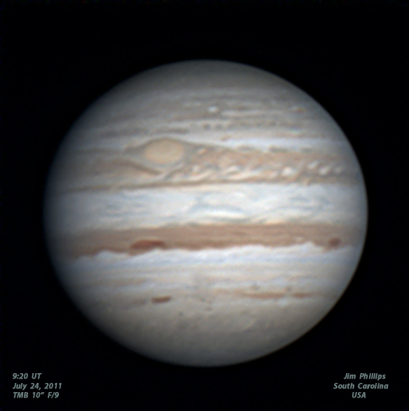 Jupiter with TMB 10" F/9