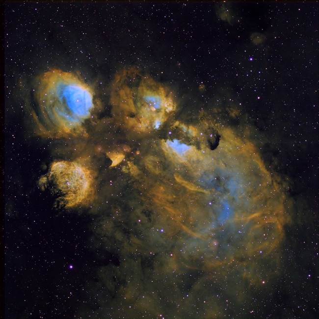 NGC6334 - Cat's Paw nebula