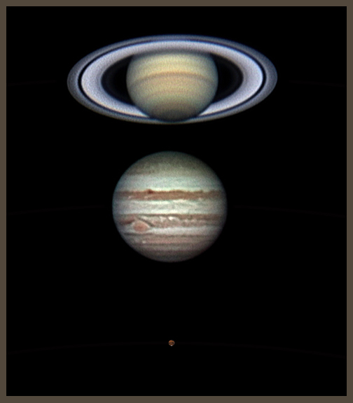 2003 Planets to Scale