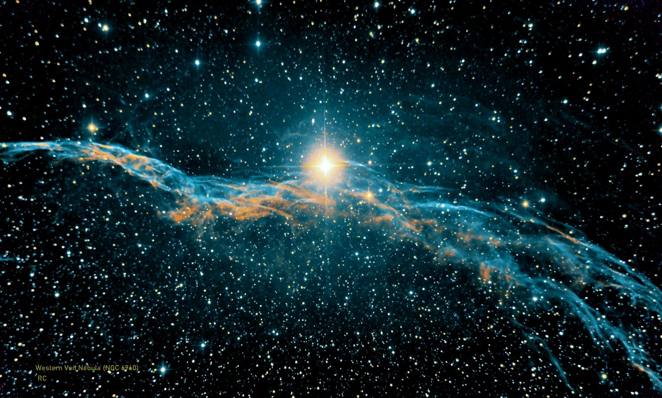 Western Veil Nebula (NGC 6960)