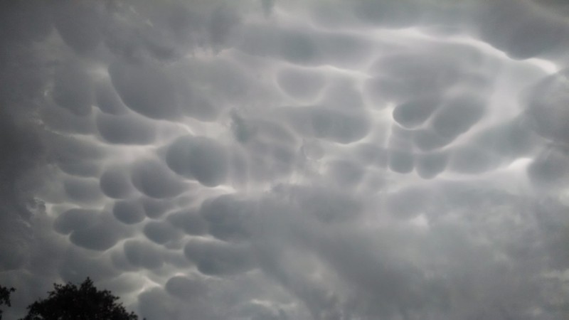 Mammatus over Boerne 2