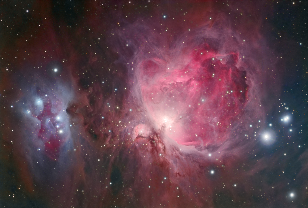 M42 - NGC 1977 complex