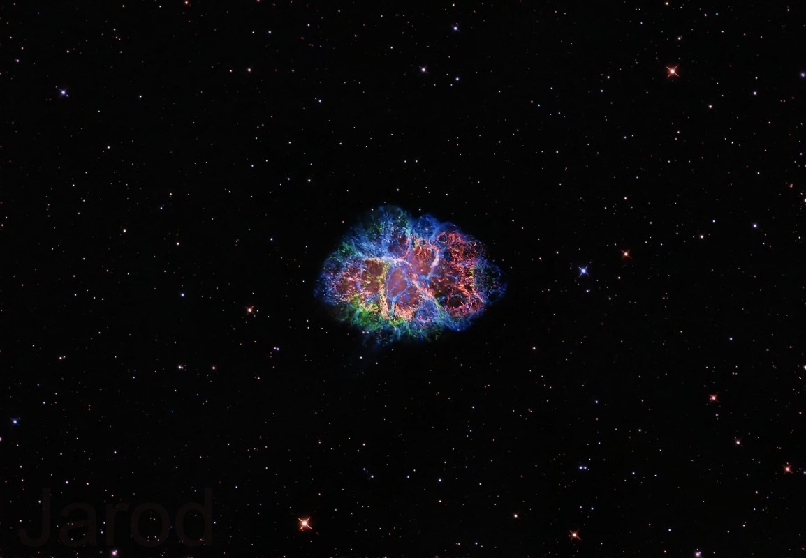 Crab Nebula (SHO) image