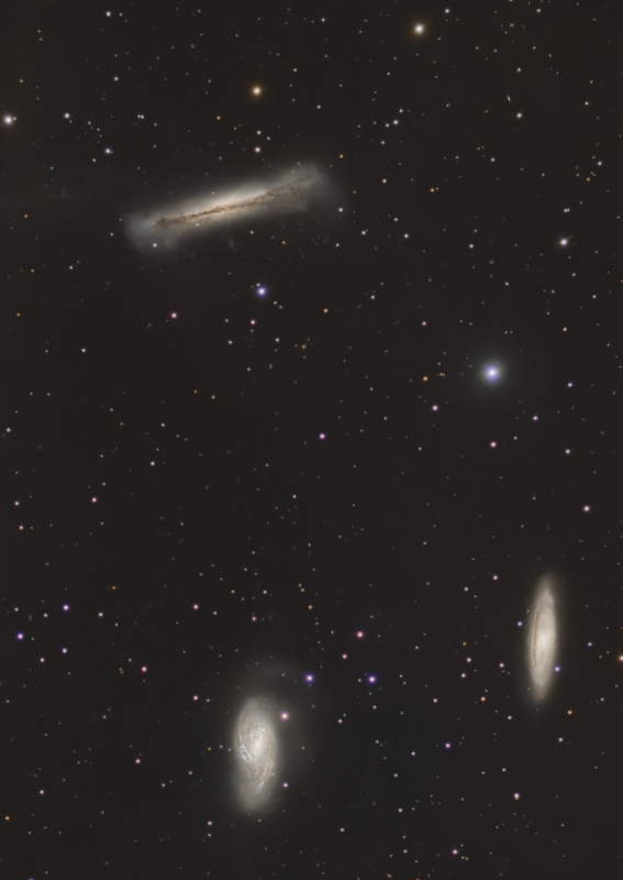 The Leo Triplet
