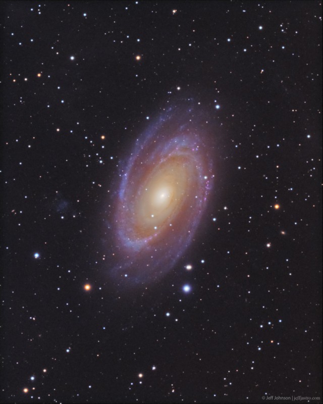 M81 - Bode's Galaxy (and Holmberg IX) image