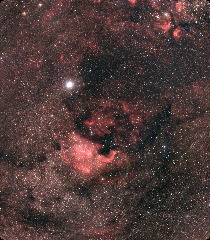 North America Nebula - Wide Field image