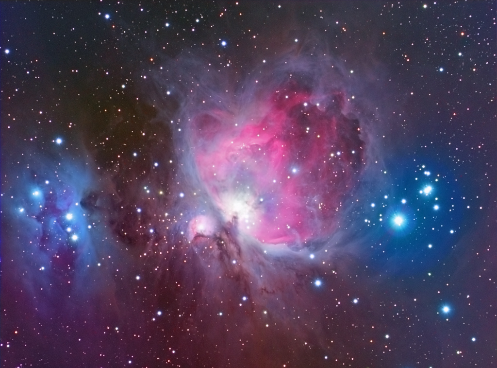 Running Man & Orion Nebulas