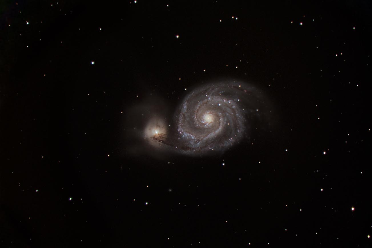 M51 The Whirlpool Galaxy