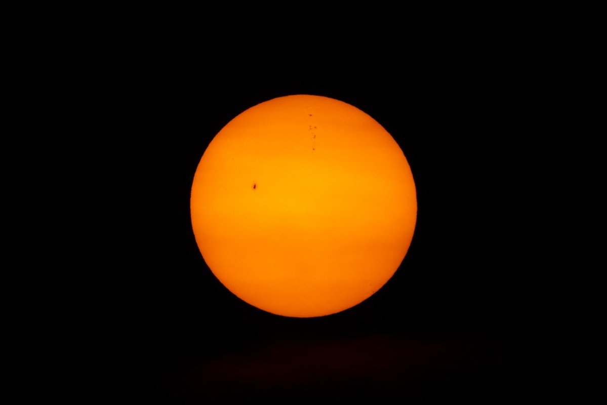 Sun with Sunspots image