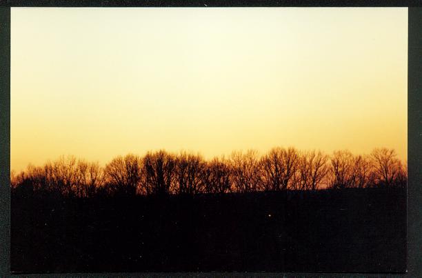 sunset at patterson monument