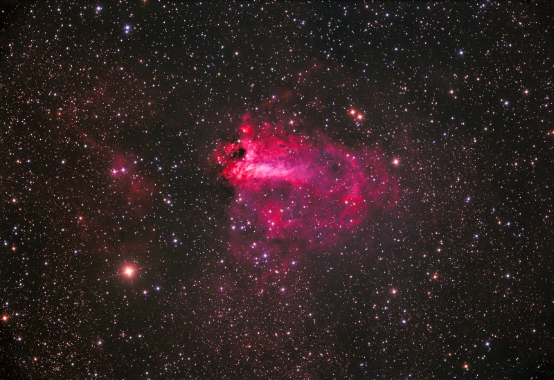 M-17 The Swan Nebula 