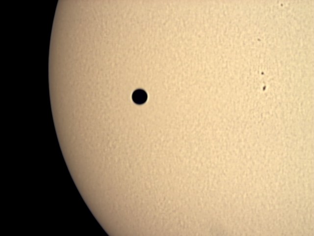 Transit of Venus from Mauritius