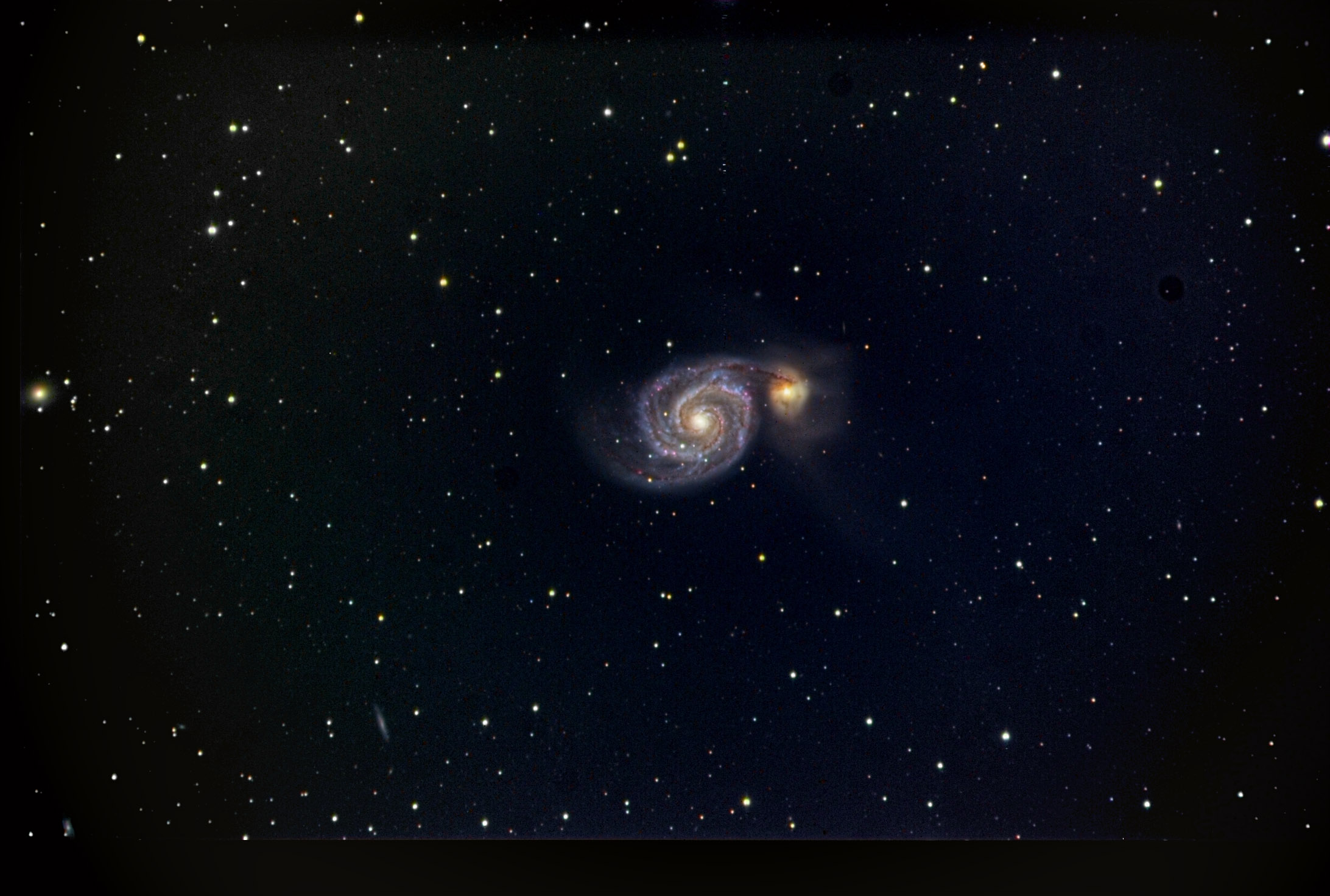 The Whirlpool Galaxy (M-51)