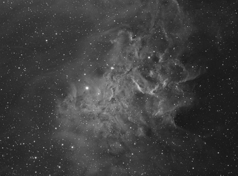 IC405 - The Flaming Star Nebula in H-alpha