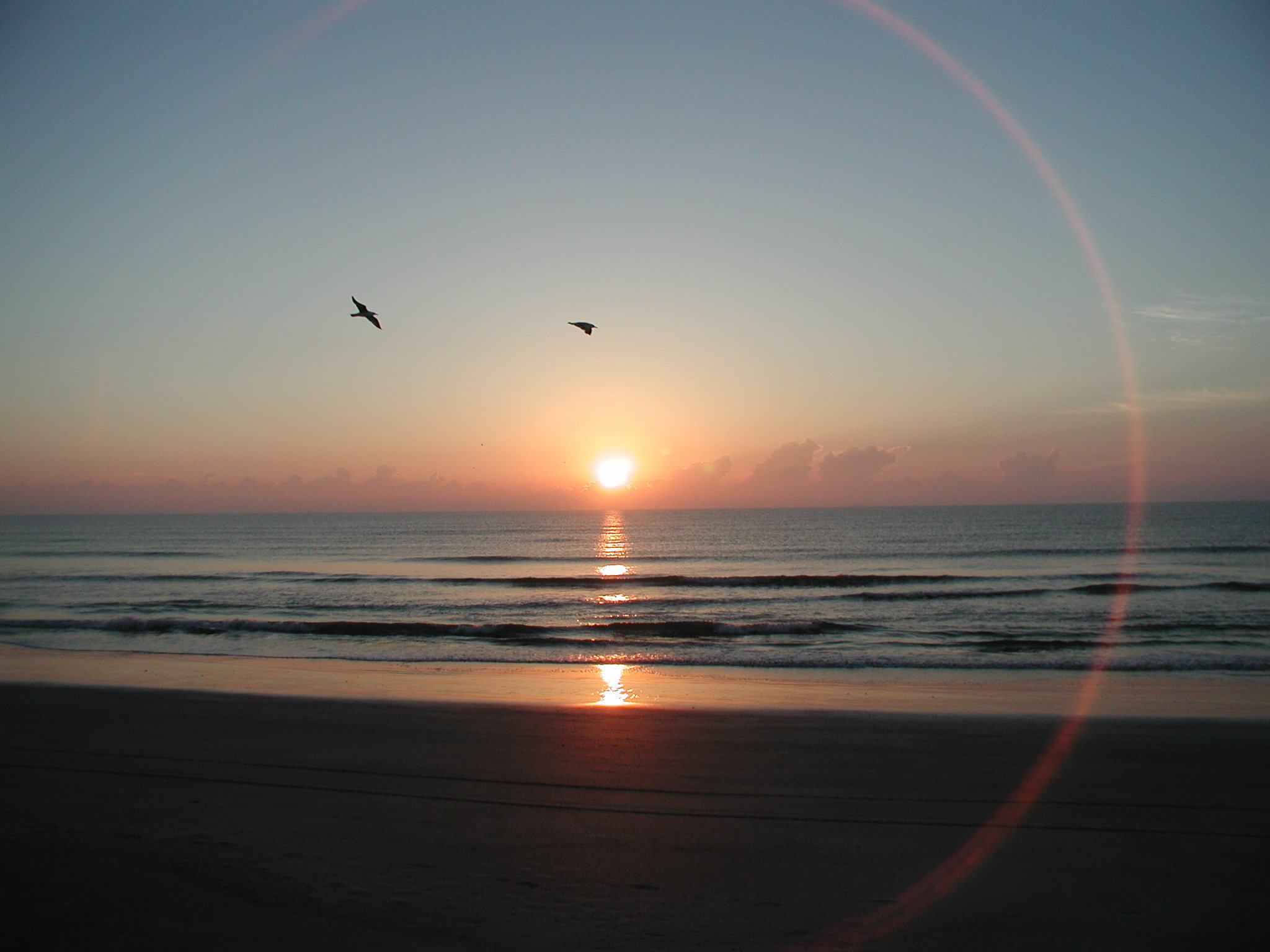 Sunrise at Cocoa Beach FL