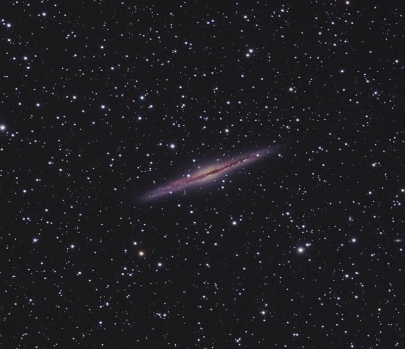 NGC 891 Edge on Spiral Galaxy