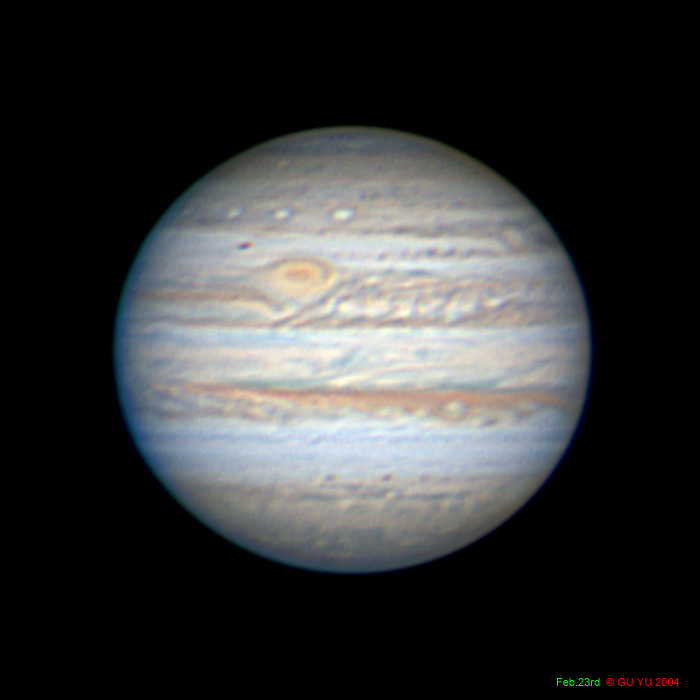 Jupiter with GRS Transit