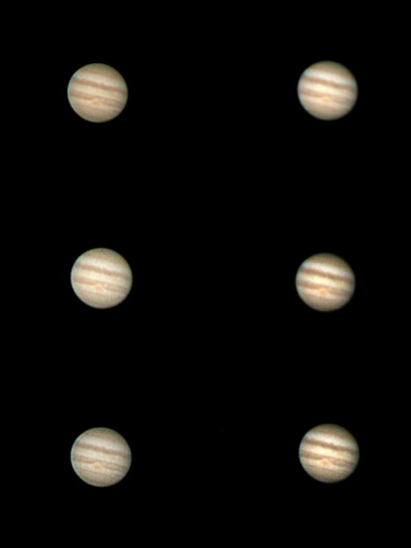Variations of Jupiter