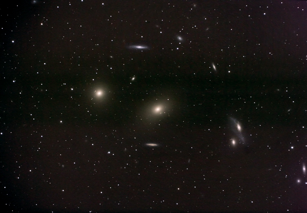 M 84 - M 86
