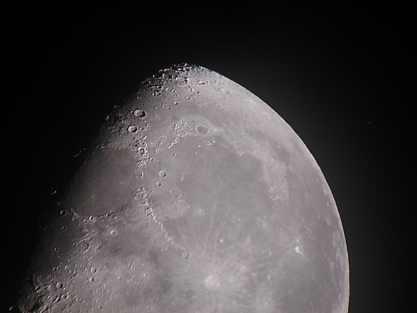 The moon through an ED80