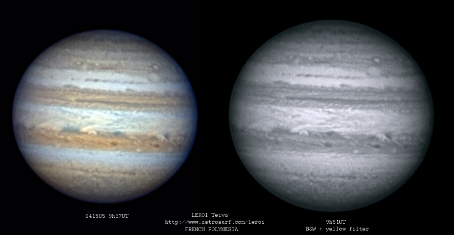 Jupiter from French Polynesia