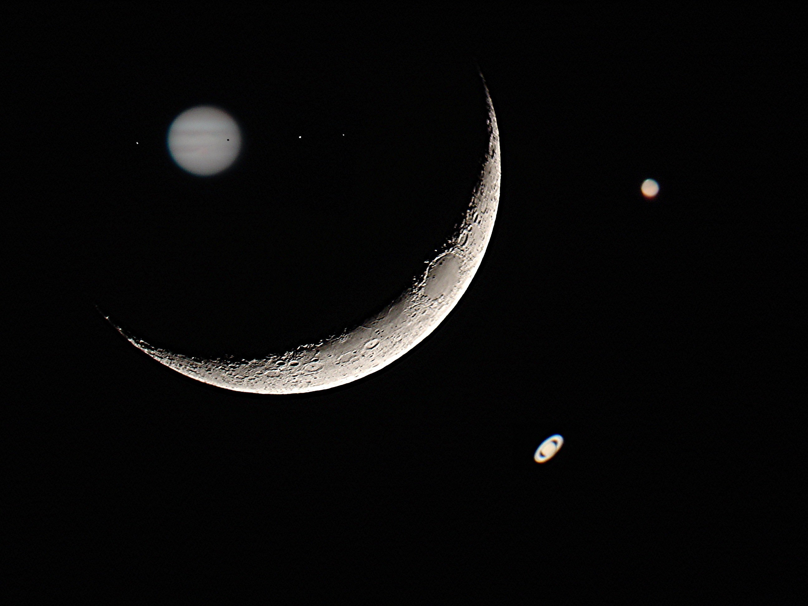 A montage of my Astrophotography
