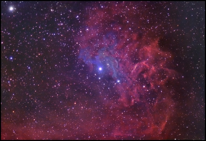 IC 405 (also known as the Flaming Star Nebula, SH 2-229, or Caldwell 31)