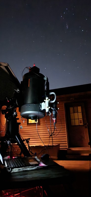 Telescope working