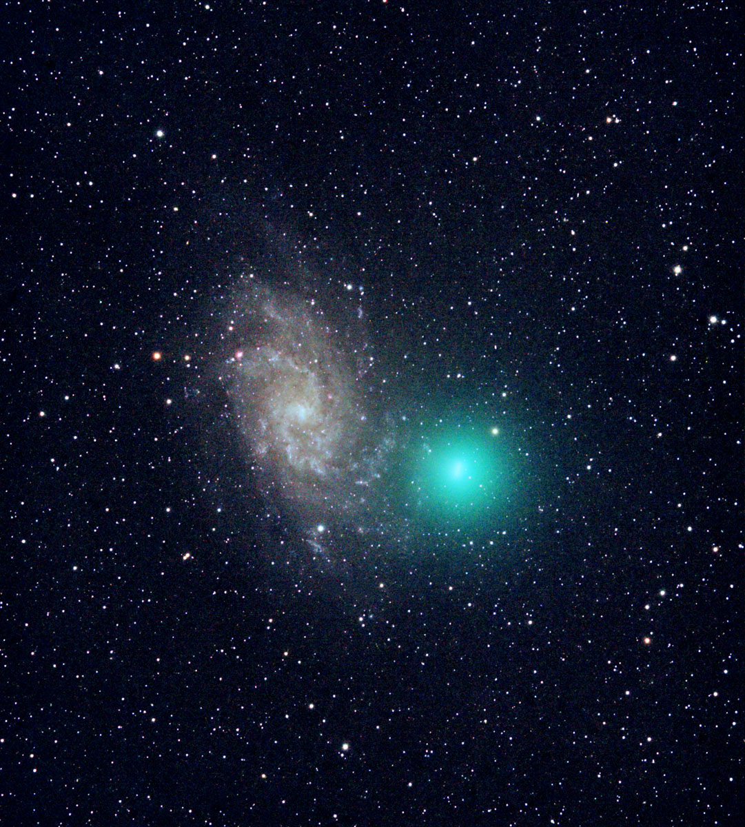 8P/Tuttle meet Messier 33