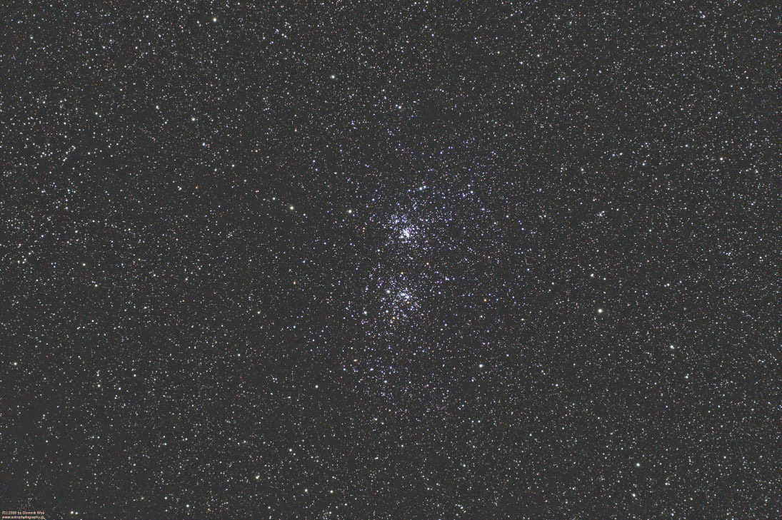 Double Cluster with Canon 5D