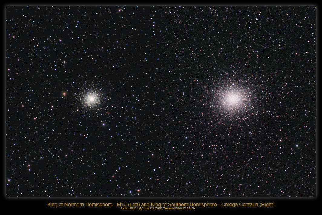 Omega Centauri & M13