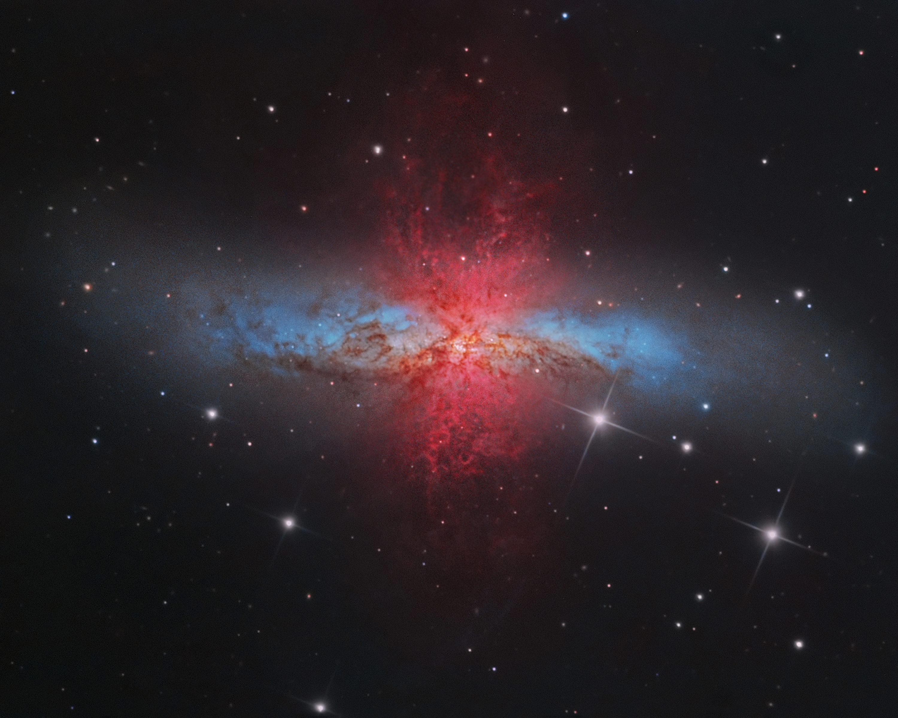 M82 - Galaxy on Fire