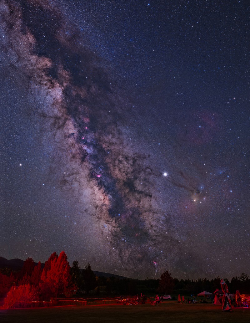 Milky Way at Stellarvue Dark Sky Star Party
