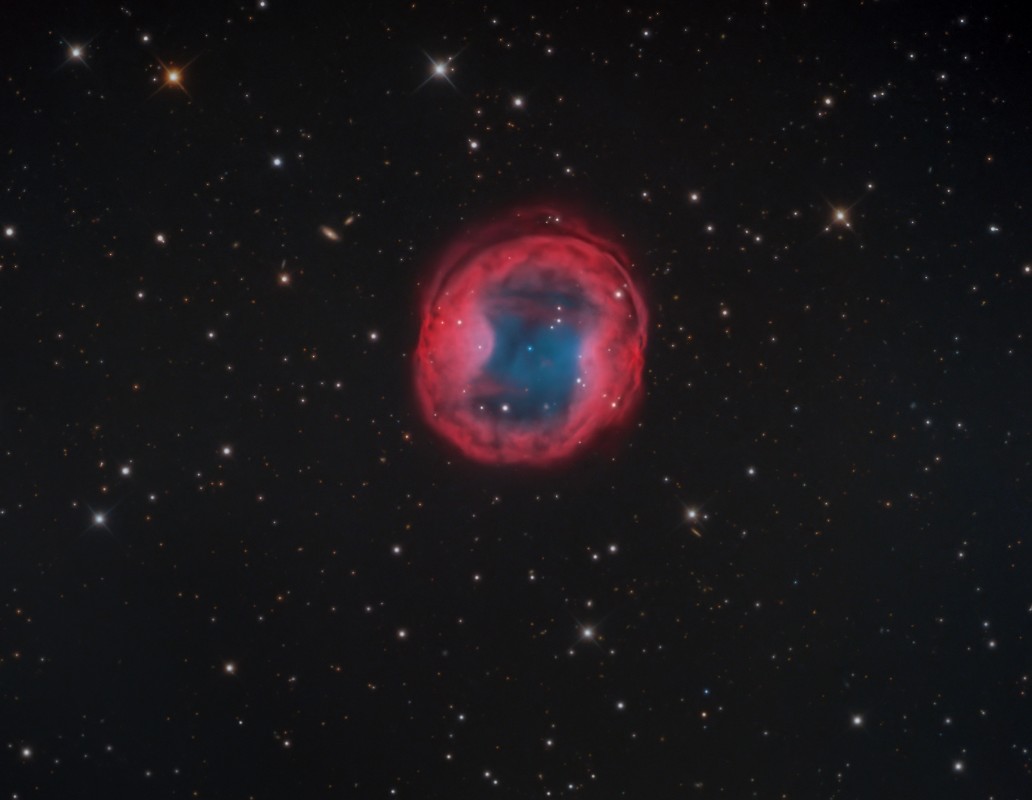 Jones-Emberson 1 LRGB + H-a + OIII