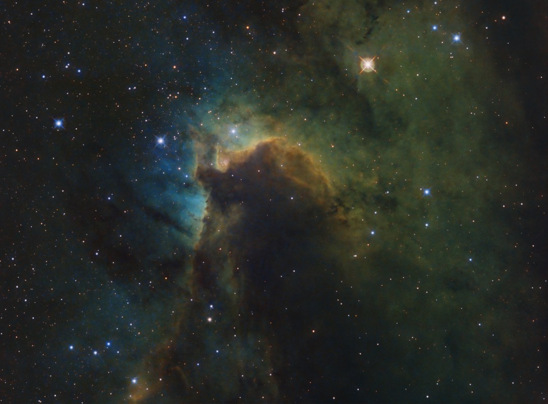 Sh2-155, "The Cave Nebula"