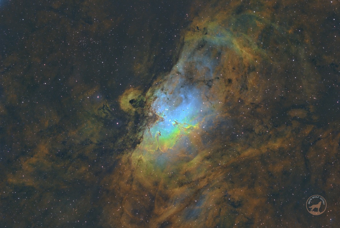 The Eagle Nebula M16 - SHO