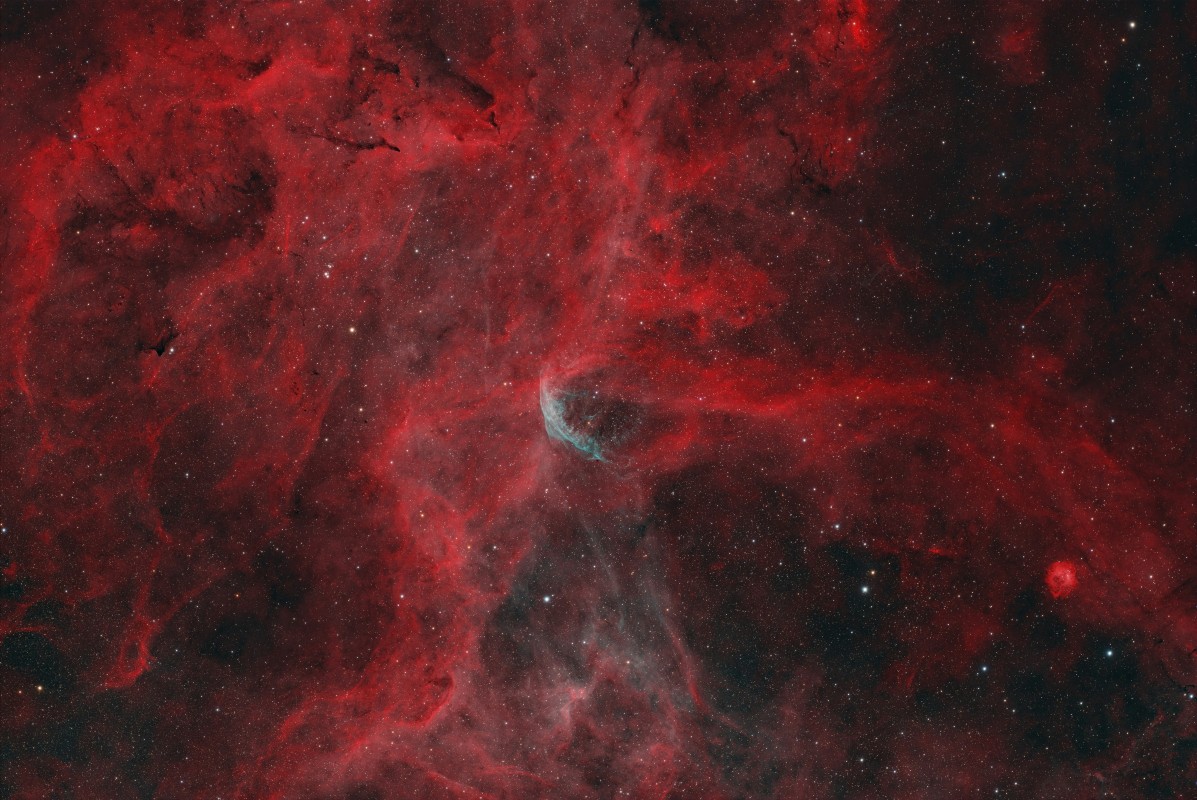 V1769Cyg / WR134 in HOO with RGB Stars