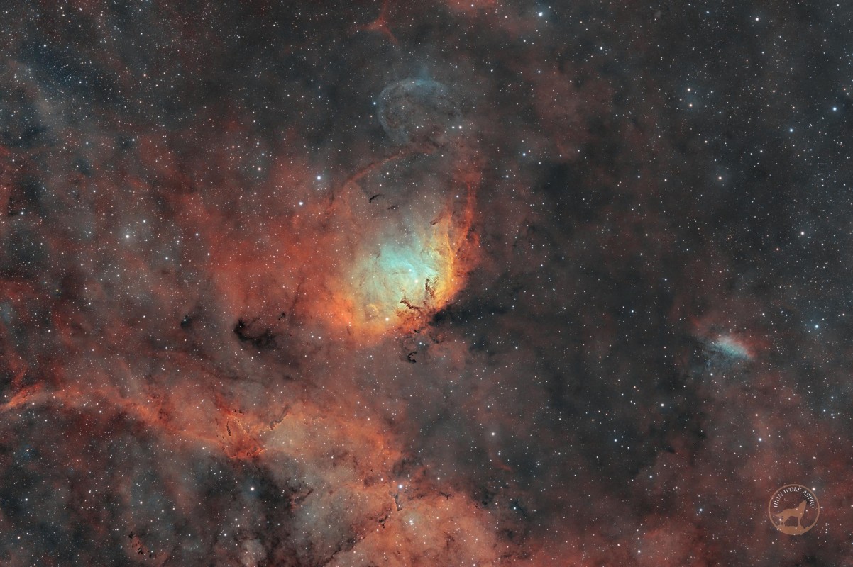 Cygnus Star Cloud Tulip Nebula - SH2-101 LBN168
