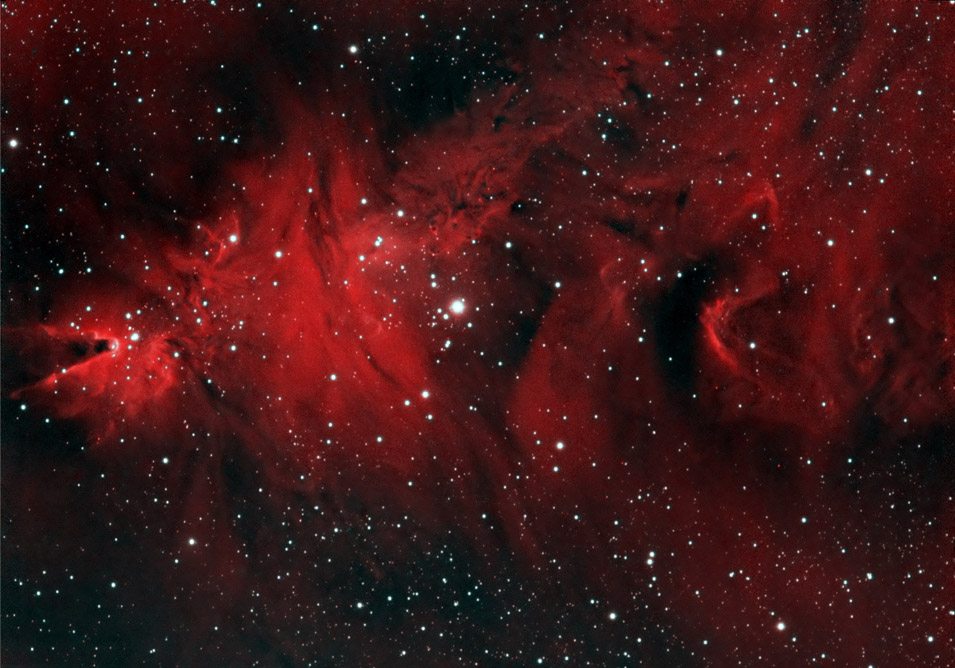 Cone Nebula in Emission