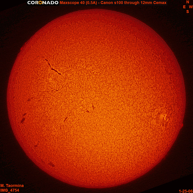 Sun in H-Alpha
