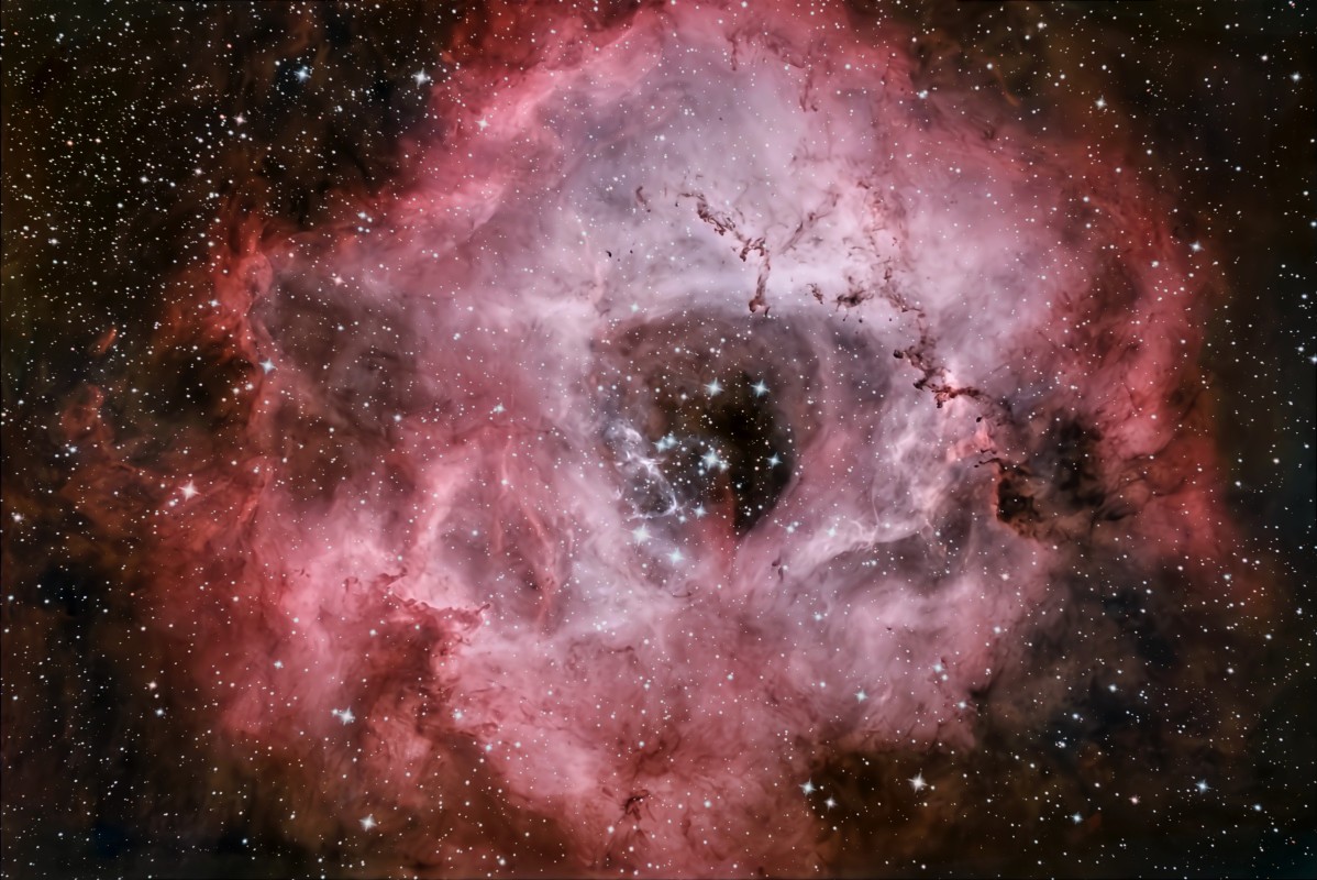 NGC-2237 Rosette Nebula
