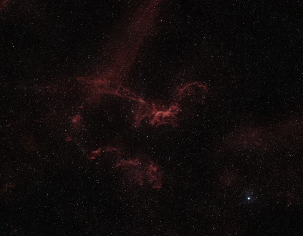 Sh2-114 Flying Dragon Nebula