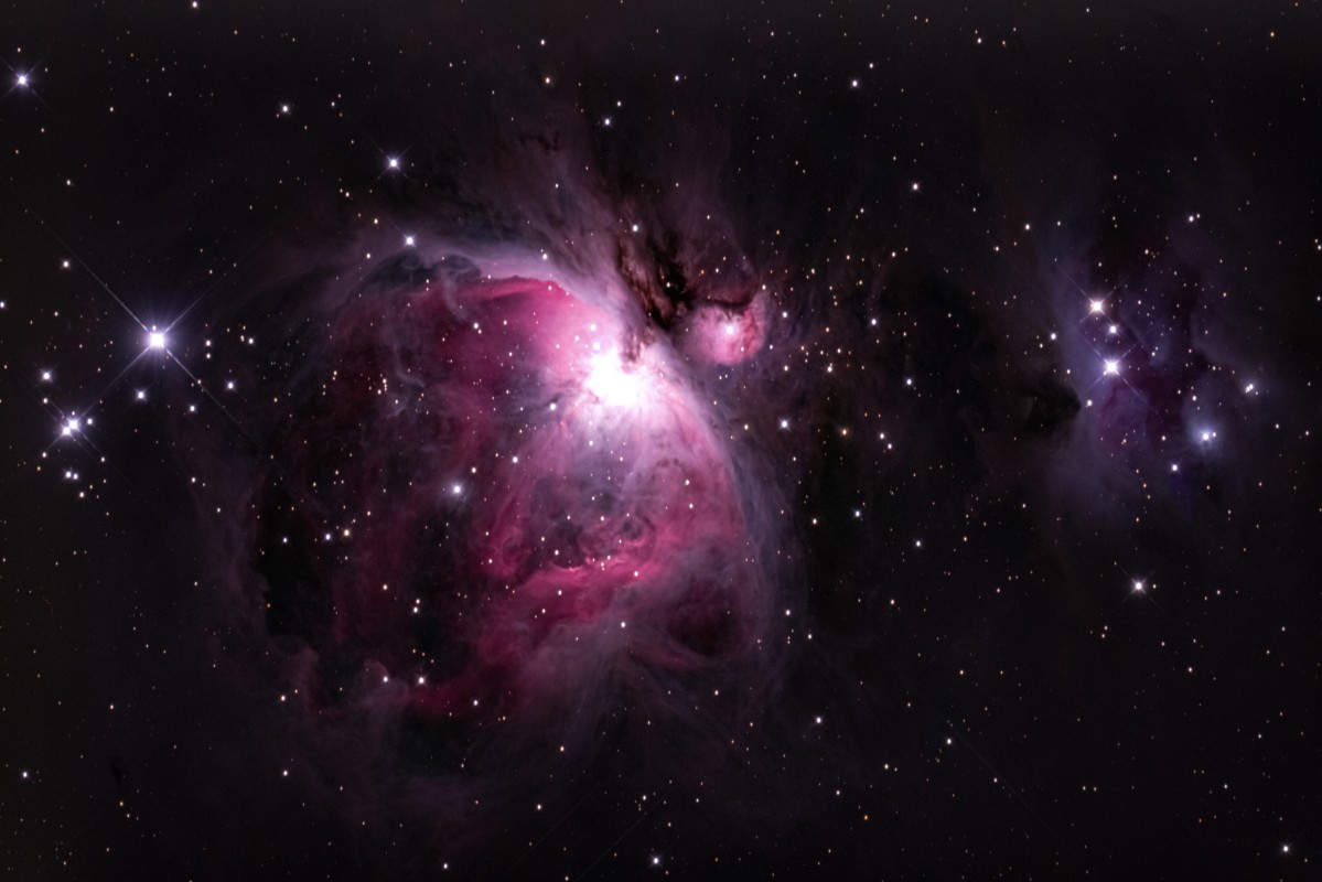 Orion and Running Man Nebula! image