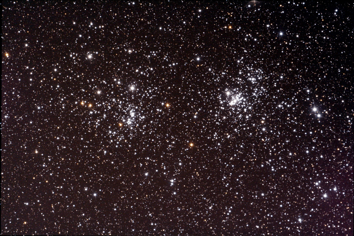 Double Cluster with M606