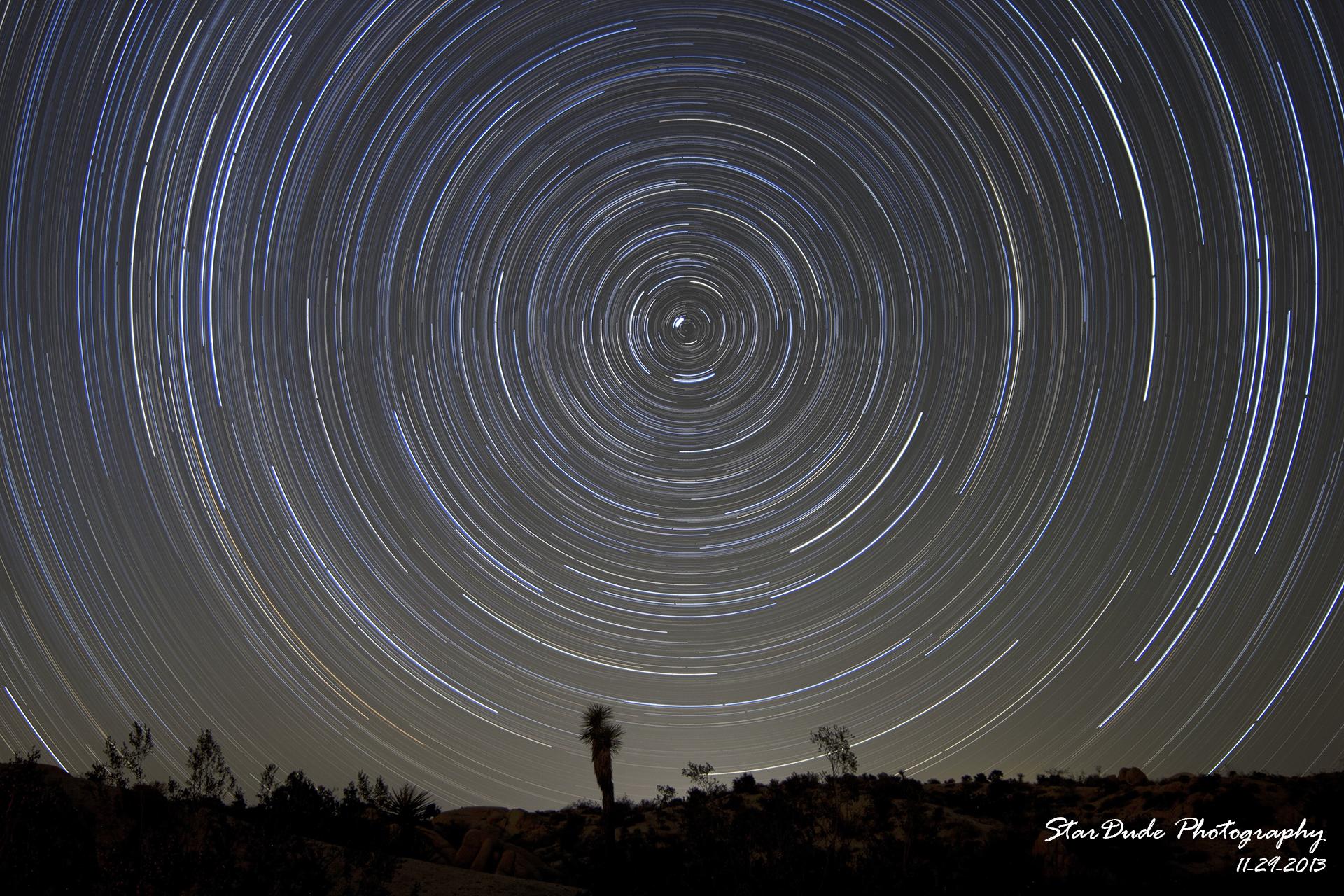 Desert Star Trails