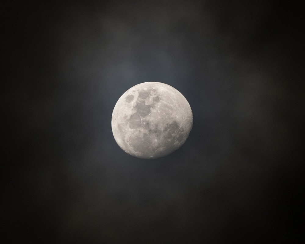 Cloudy Moon