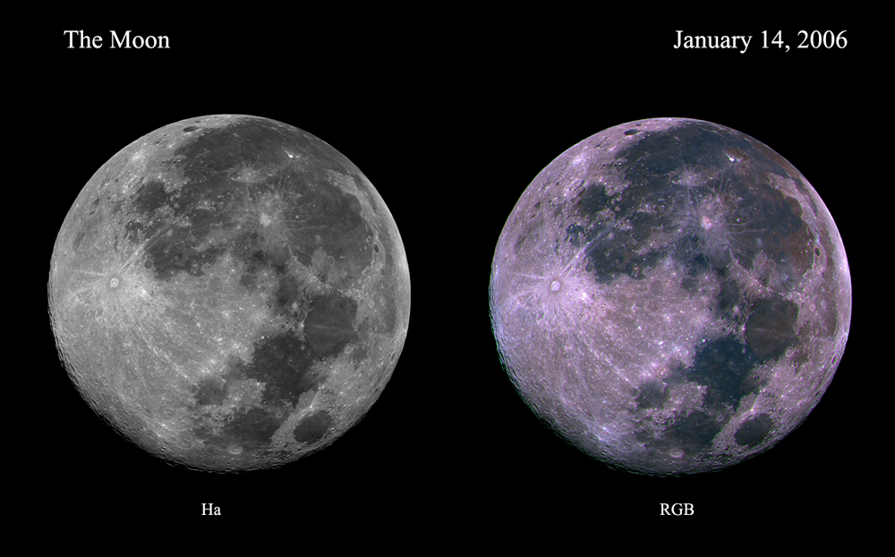 Colorful Moon
