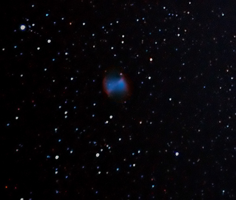 Dumbbell Nebula, M27 - Vixen A80SS image