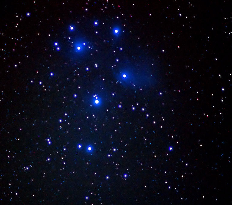 Seven Sisters, M45 - Vixen A80SS